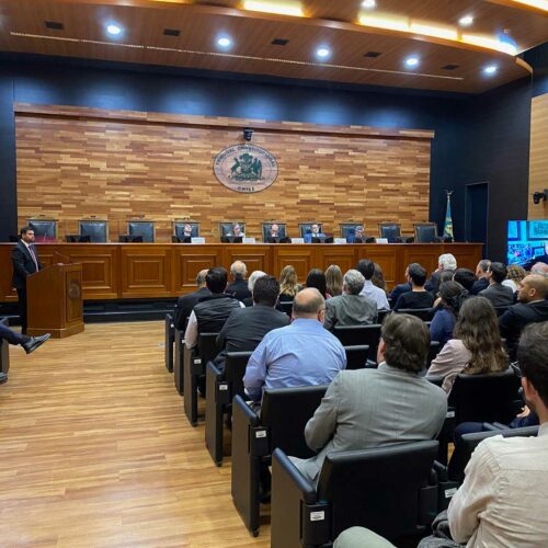 Nuestra profesora investigadora, Catalina Salem, participó en el lanzamiento del libro Justicia Constitucional 