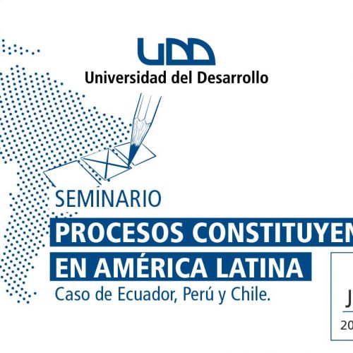 Con éxito se desarrolló Seminario organizado en conjunto entre las Escuelas de Postgrado en Derecho de la Universidad de Espíritu Santo de Ecuador y la UDD