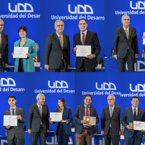 UDD premió a los mejores profesores y mejores alumnos 2024 de la sede Concepción