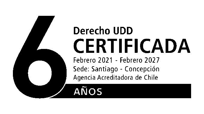 Certificación 6 años derecho UDD.