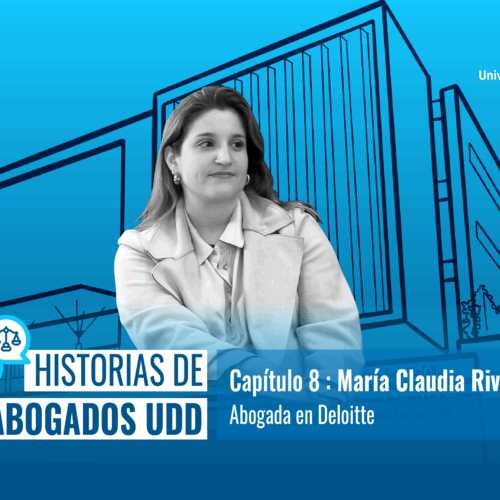 María Claudia Rivera: “La metodología práctica de Derecho UDD me marcó desde el primer año”