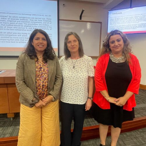 Doctorado en Derecho UDD realizó masterclass sobre la comparación jurídica como metodología de investigación