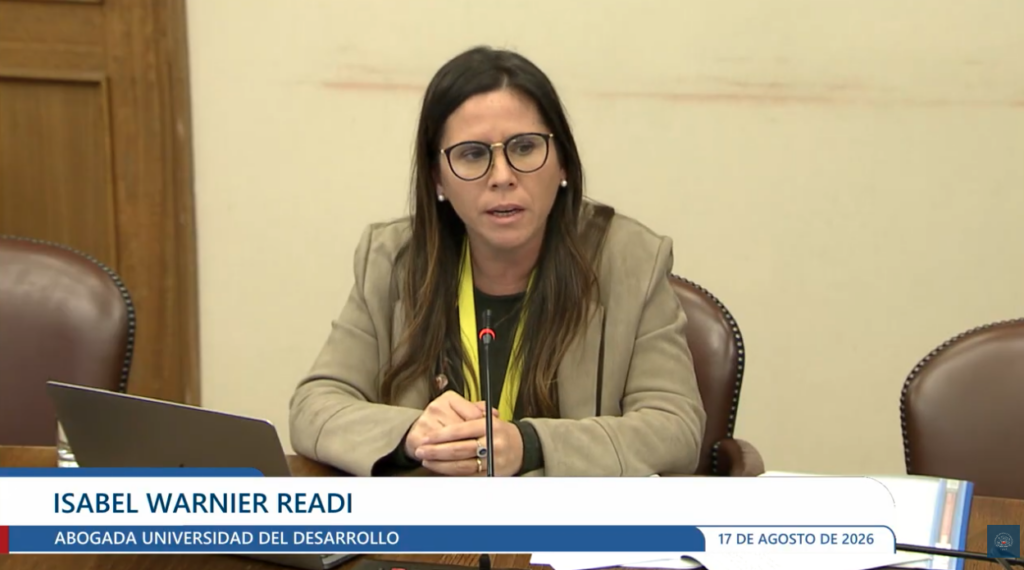 Isabel Warnier Readi Profesora Derecho UDD