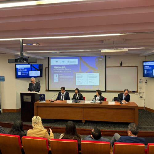Seminario Desafíos actuales de la independencia judicial