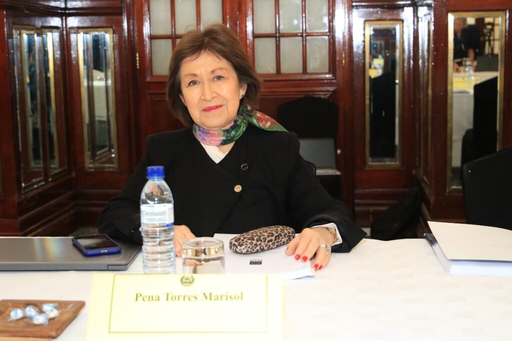 Marisol Peña, participó en la Global Rule of Law Commission (EPLO).
