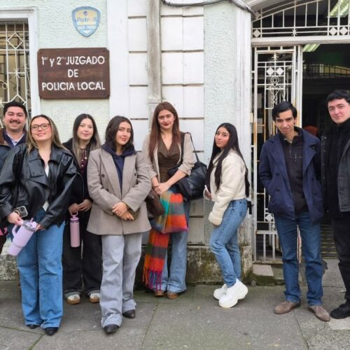 Alumnos de Derecho del Consumidor visitaron los Juzgados de Policía Local de Concepción