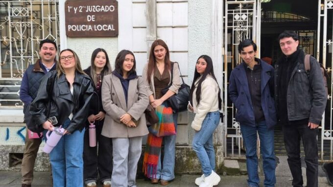 Alumnos de Derecho del Consumidor visitaron los Juzgados de Policía Local de Concepción